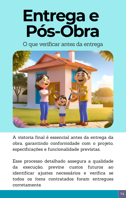 Entrega e Pós Obra