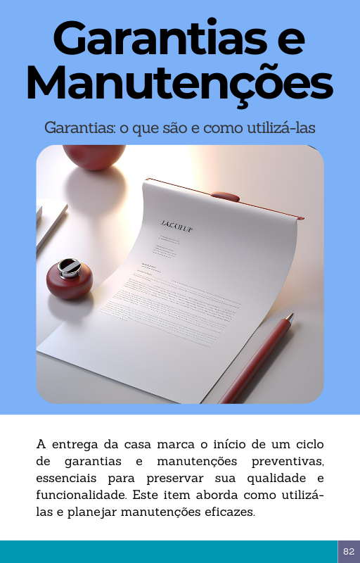 Garantias e Manutenções